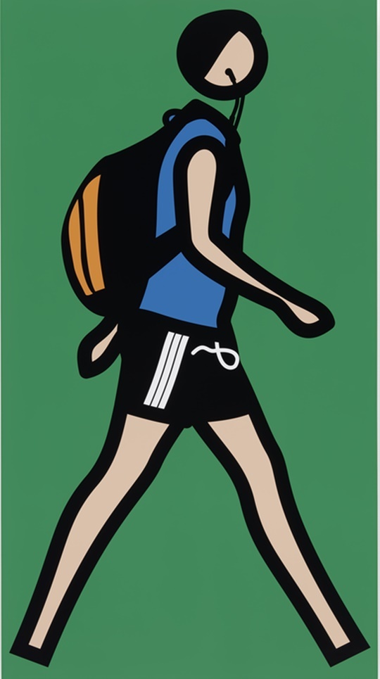 '줄리안 오피'작품과 너무나 유사한 삼성물산 '빈폴' 광고